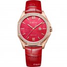 Rarone Octogan red watch women's Japanese automatic mechanical movement 34.5mm wristwatches 8670328