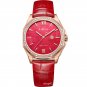 Rarone Octogan red watch women's Japanese automatic mechanical movement 34.5mm wristwatches 8670328