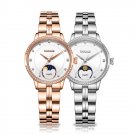 Rarone moon phase watches women's Japanese quartz movement 31mm wristwatches 860648
