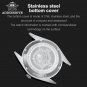 Mens diving automatic mechanical watches 100M waterproof luminous 38mm small wristwatches AD2113