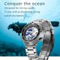 Mens diving automatic mechanical watches 300M luminous 47.5mm submarine wristwatches MY-H5