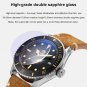 Mens automatic mechanical diving watches  20bar luminous 40mm submarine wristwatches AD2101