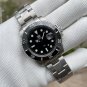 Mens Japanese quartz movement 30bar super luminous 41mm submarine diving watches Black SD8205