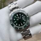 Mens Japanese quartz movement 30bar super luminous 41mm submarine diving watches Green SD8205