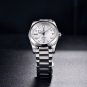 Men's watch 36.5mm white dial NH35A movement 100M waterproof luminous sapphire wristwatches PD1716