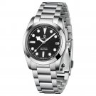 Men's watch 36.5mm black dial automatic mechanical 100M waterproof luminous wristwatches PD1716 Men's watch 36.5mm black dial automatic mechanical 100M waterproof luminous wristwatches PD1716