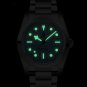 Men's watch 36.5mm black dial automatic mechanical 100M waterproof luminous wristwatches PD1716