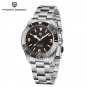 Men's watch super luminous 40mm Japan NH35A automatic mechanical 200M waterproof wristwatches PD1755