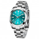 Men's watch 40mm Japan NH35A automatic mechanical 100M waterproof luminous wristwatches Blue PD1733 Men's watch 40mm Japan NH35A automatic mechanical 100M waterproof luminous wristwatches Blue PD1733