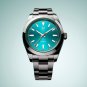 Men's watch 40mm Japan NH35A automatic mechanical 100M waterproof luminous wristwatches Blue PD1733