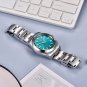 Men's watch 40mm Japan NH35A automatic mechanical 100M waterproof luminous wristwatches Blue PD1733