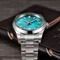 Men's watch 40mm Japan NH35A automatic mechanical 100M waterproof luminous wristwatches Blue PD1733