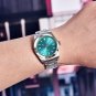 Men's watch 40mm Japan NH35A automatic mechanical 100M waterproof luminous wristwatches Blue PD1733