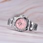 Mens watch 40mm pink dial 10bar chronograph tachymetre luminous sports quartz watches PD1727
