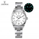 Cronos Mens Watch 39mm Dial Explore Climbing Automatic Mechanical 10Bar Luminous Wristwatch L6016