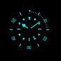 Cronos Men's Watch 41mm Diver Automatic Wristwatches 20Bar Resistance BGW-9 Luminous L6017