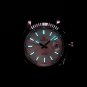 Cronos Copper-Nickel Platinum PVD Bezel 100m Water Resistant Men's Automatic Mechancial Watch L6010