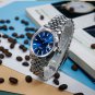 Cronos Copper-Nickel Platinum PVD Bezel 100m Water Resistant Men's Automatic Mechancial Watch L6010