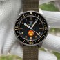 Steeldive Nylon Strap Mens Dive Watch NH35 Automatic Movt Swiss C3 Luminous 41MM 30ATM SD1952V