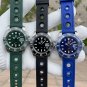Steeldive Rubber Strap Mens Japanese quartz movt 30bar Swiss luminous 41mm submarine watch SD8205