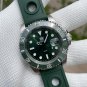 Steeldive Rubber Strap Mens Japanese quartz movt 30bar Swiss luminous 41mm submarine watch SD8205