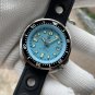 Rubber Strap Blue Dial 44mm Steeldive Mens Dive Watch NH35 C3/C5/BGW9 Luminous 20ATM SD1970B
