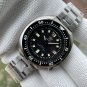 PT5000 Movt Steeldive Mens Dive Watch Black Dial 44mm Swiss C3/BGW9 Luminous 20ATM SD1970T