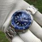 PT5000 Movt Steeldive Mens Dive Watch Blue Dial 44mm Swiss C3/BGW9 Luminous 20ATM SD1970T
