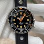Steeldive Two-Tone Ceramic Bezel Orange Luminous 47.5MM NH35 Movt 30ATM Mens Dive Watch SD1975V