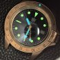 Steeldive Cyclops Lens Bronze Case Japan Movt Swiss Luminous Mens Mechancial Dive Watch SD1966S