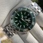Steeldive Ice Hockey 100ATM 46mm Green Dial Swiss Luminous Mens Mechancial Dive Watch SD1976