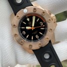 Bronze Bezel and Case 44.5MM NH35 Automatic Mechancial 100ATM Luminous Mens Submariner Watch SD1948S