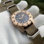 Bronze Bezel and Case 44.5MM NH35 Automatic Mechancial 100ATM Luminous Mens Submariner Watch SD1948S