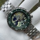 Steeldive Green Bezel 47.5MM Kanagawa Dial NH35 Mechancial Swiss Luminous Mens Dive Watch SD1975J Steeldive Green Bezel 47.5MM Kanagawa Dial NH35 Mechancial Swiss Luminous Mens Dive Watch SD1975J