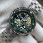 Steeldive Green Bezel 47.5MM Kanagawa Dial NH35 Mechancial Swiss Luminous Mens Dive Watch SD1975J