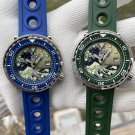 Steeldive Rubber Strap 47.5MM Kanagawa Dial NH35 Mechancial Swiss Luminous Mens Dive Watch SD1975J