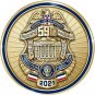 Joe Biden Kamila Harris Inauguration Law Enforcement Protective Detail Gold Coin