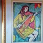 Irving Amen "Violin" Hand Signed Limited Edition Lithograph