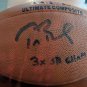 Tom Brady signed autographed New England Patriots Football COA certified RARE