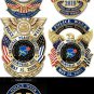 Police Week Badge Collection 2018-2022 engraved numbered sealed manufactures bag