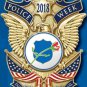 Police Week Badge Collection 2018-2022 engraved numbered sealed manufactures bag