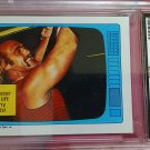 Hulk Hogan 1985 Topps WWE #60 RC Rookie graded Near Mint NM-7