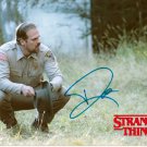 DAVID HARBOUR  STRANGER THINGS Signed Photo +COA & proof of signing GREAT PRICE!