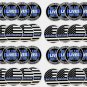 (40) BLUE LIVES MATTER Police Challenge Coins in plastic capsule Thin Blue Line