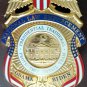 Barak Obama Joseph Biden 2013 Inaugural Protective Detail Full Size Badge RARE!!