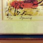 Irving Amen Collection FOUR (4) Hand Signed & numbered Limited Edition Woodcuts