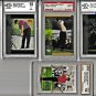 TIGER WOODS Graded Rookie 9 Card Lot (8) Grade "10" (1) Grade "9" MINT or BETTER