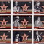 2011 Topps American Pie Hollywood Walk of Fame 29 Card Lot - America's Greatest