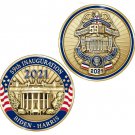 Joe Biden Kamila Harris 2021 Inaugural Protective Detail Gold Coin  VERY RARE!!