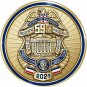 Joe Biden Kamila Harris 2021 Inaugural Protective Detail Gold Coin  VERY RARE!!